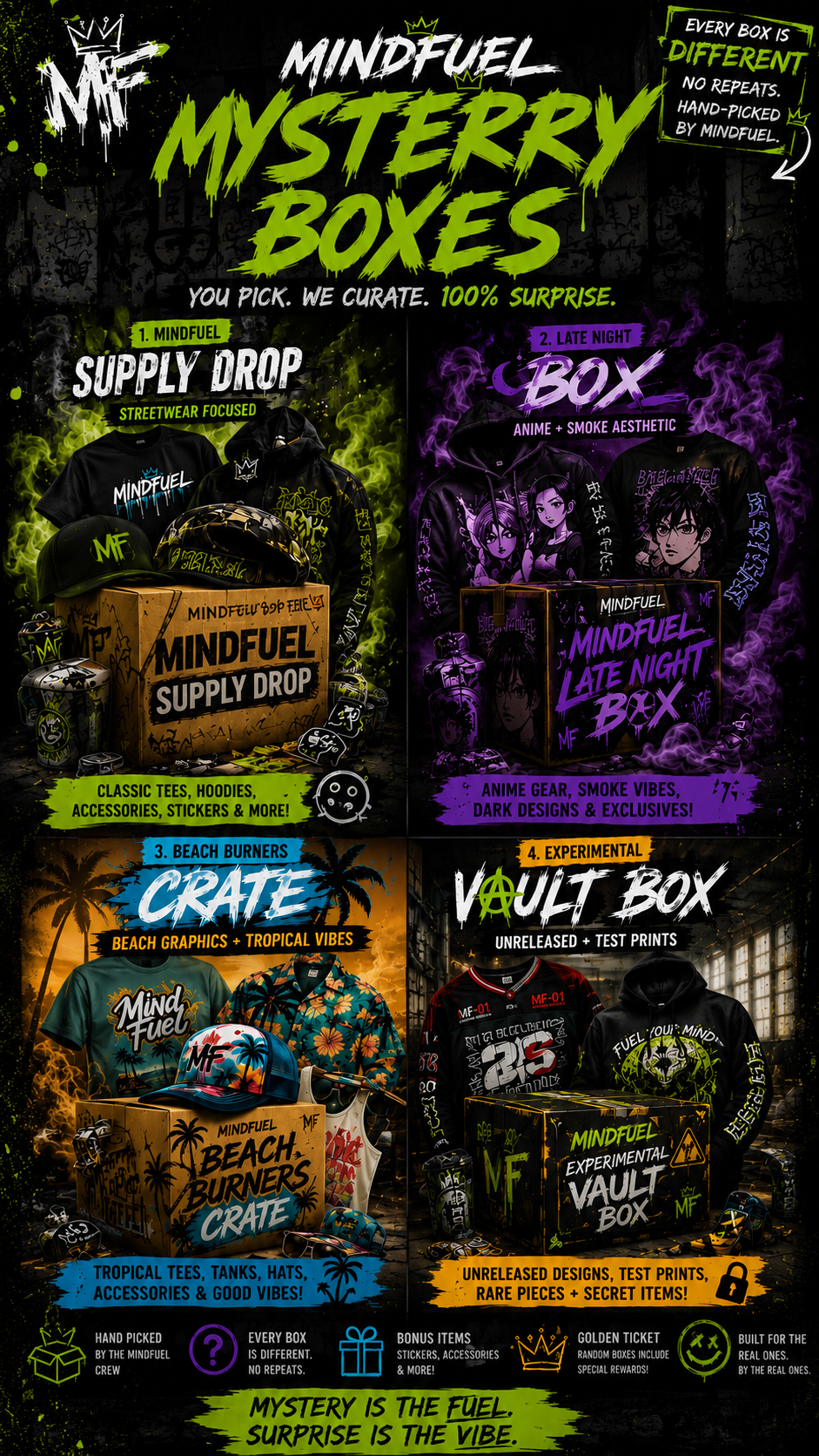 MindFuel Mystery Box Collection
