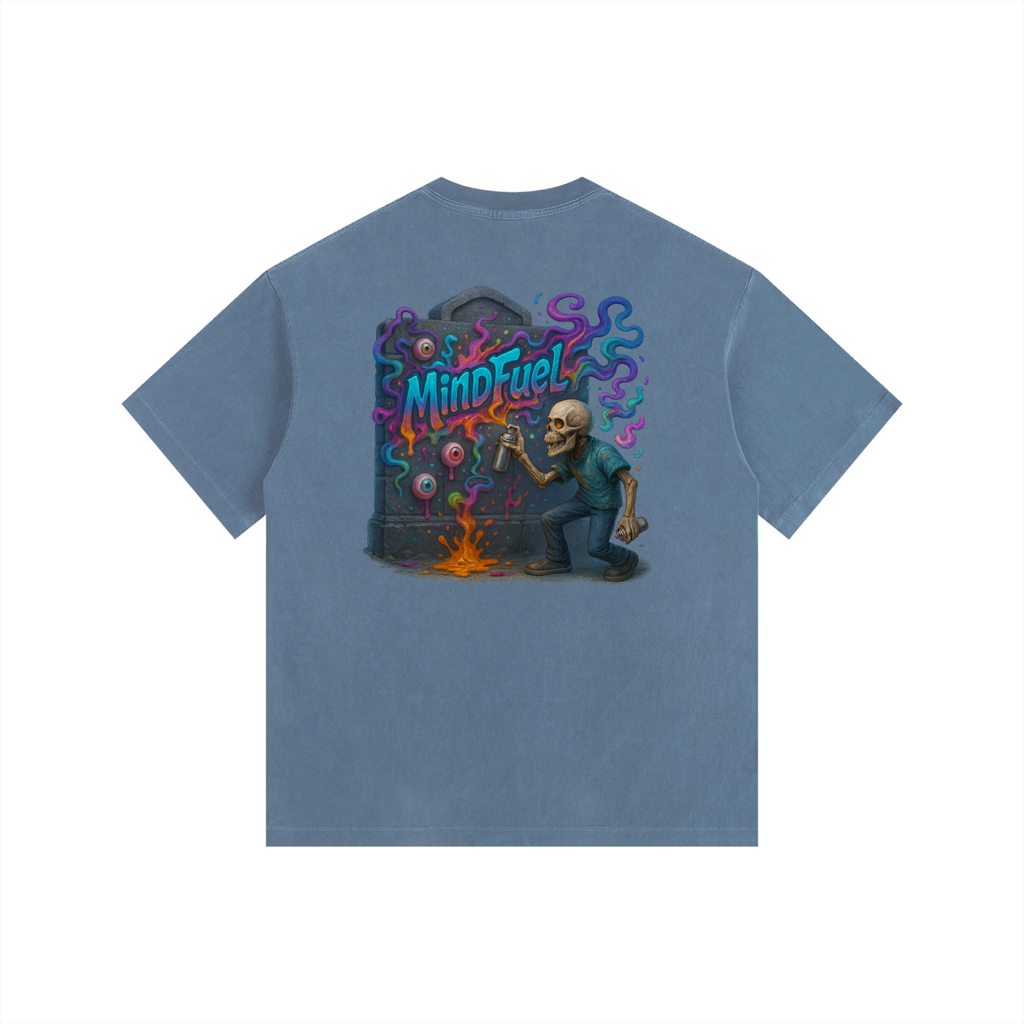 Vintage Washed Oversized Cotton T-Shirt