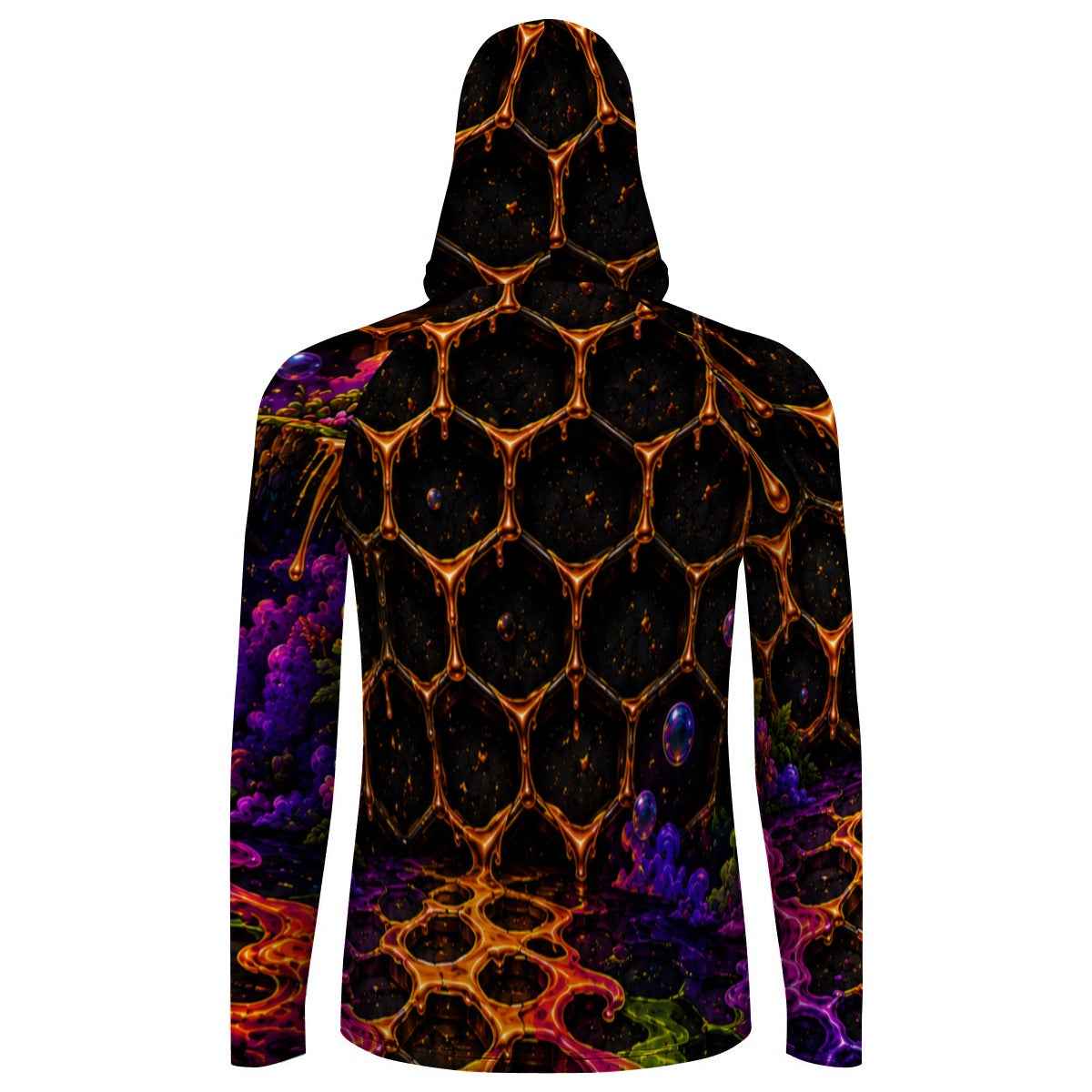 Men's Sun Shirt Ice Silk Hooded Tee
