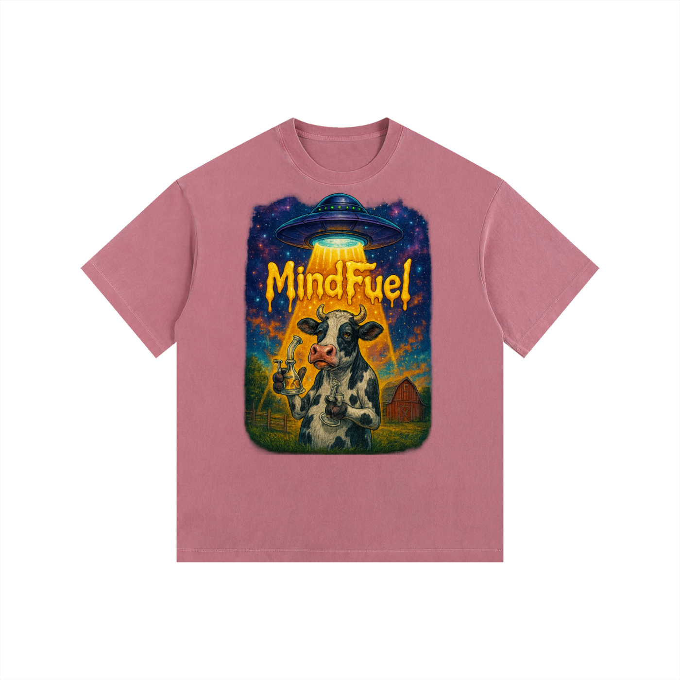 Vintage Washed Oversized Cotton T-Shirt