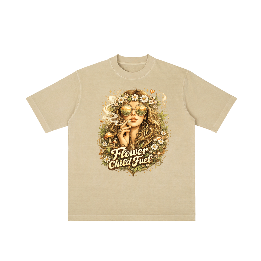 Vintage Wash Drop Shoulder T-shirt