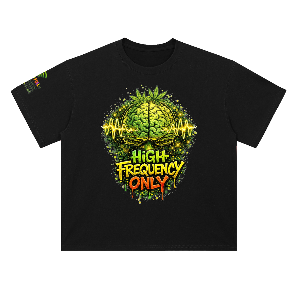 Heavyweight Drop Shoulder Cotton T-Shirt