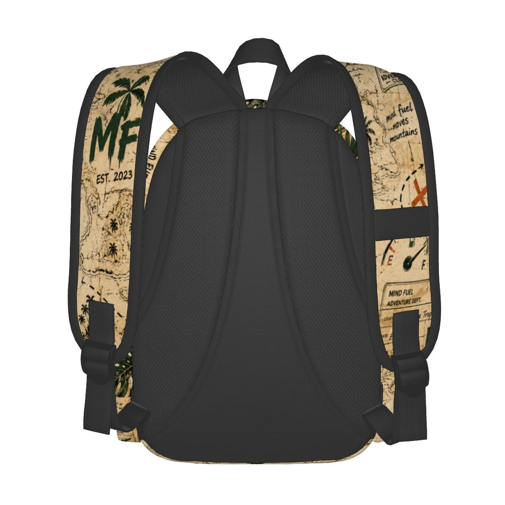 Large Capacity Oxford Backpack with Cloth Side Pockets