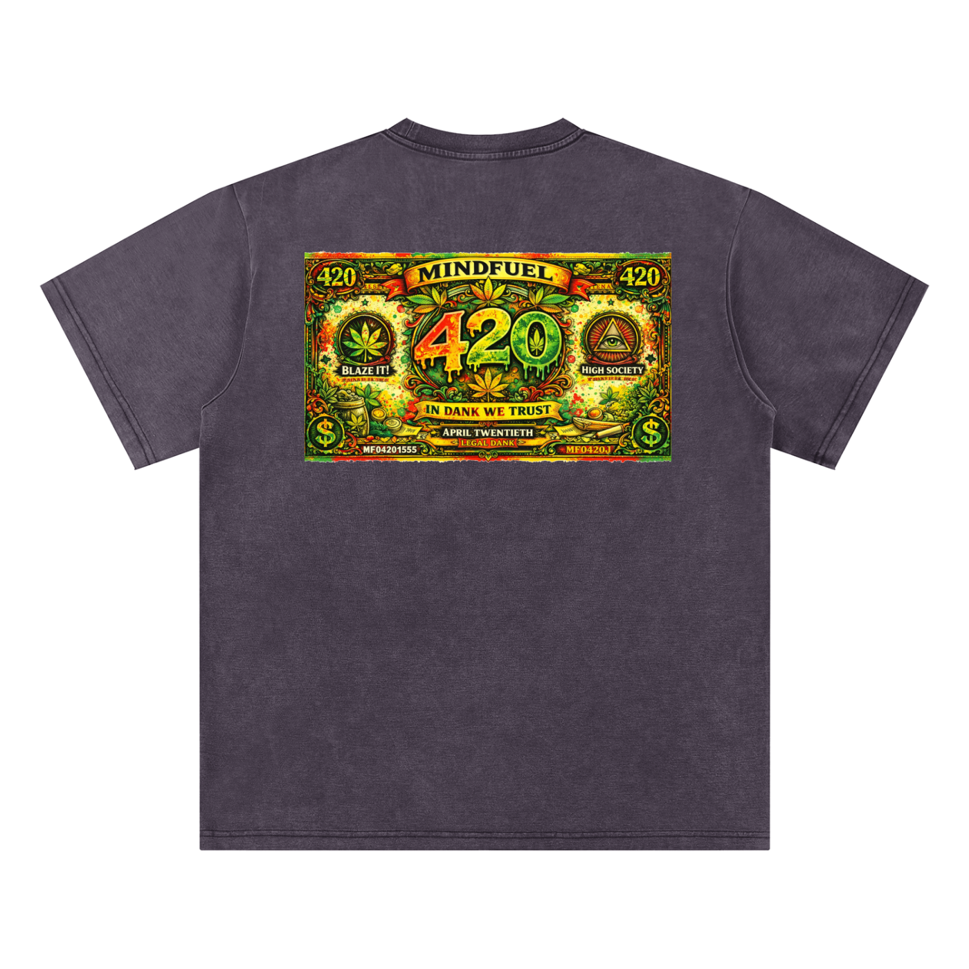 Bamboo Slub Snow Washed T-Shirt