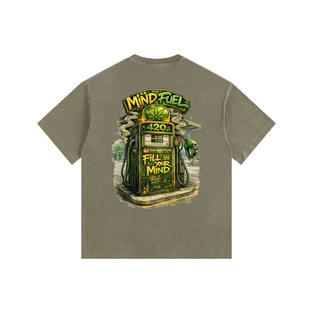 Vintage Washed Oversized Cotton T-Shirt
