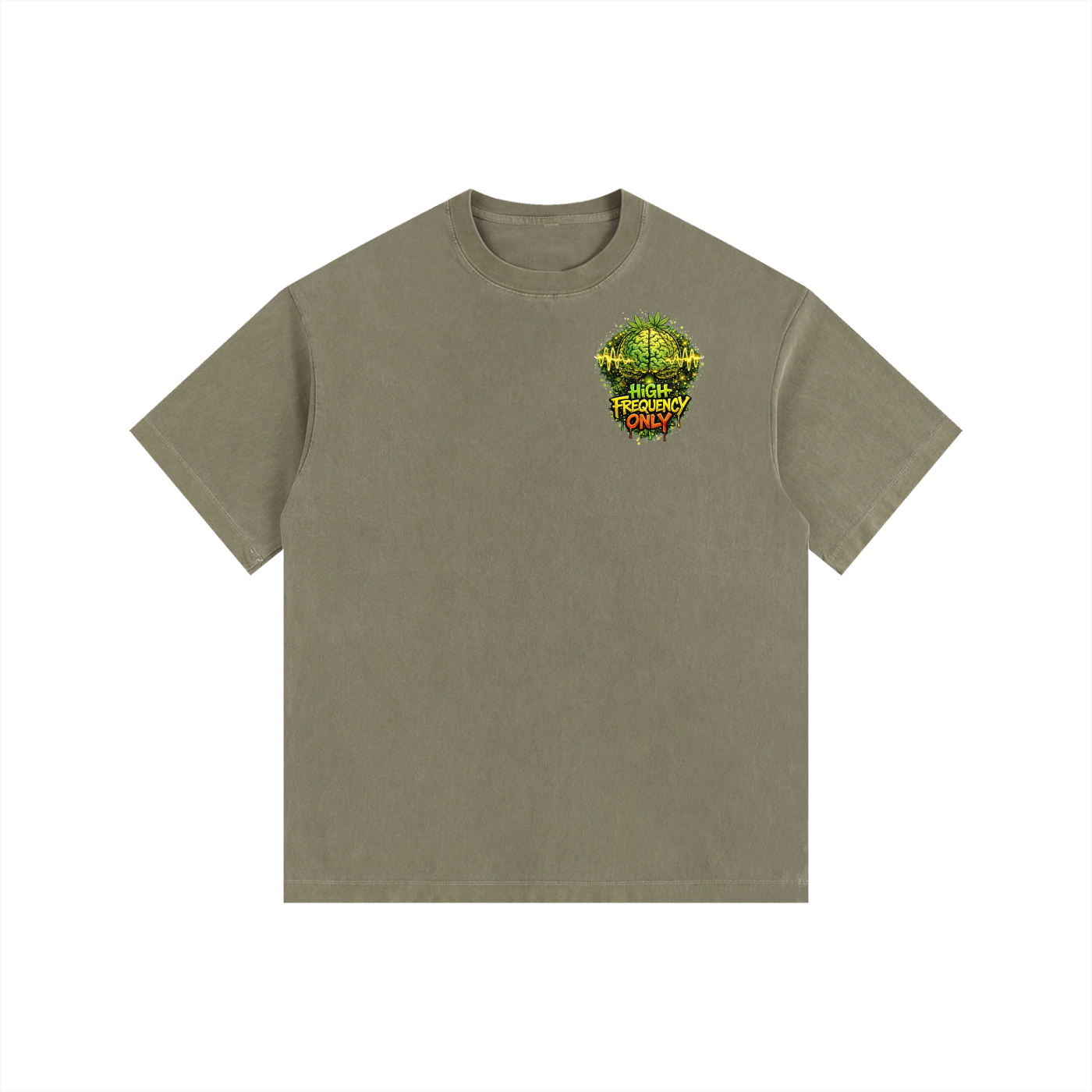 Vintage Washed Oversized Cotton T-Shirt