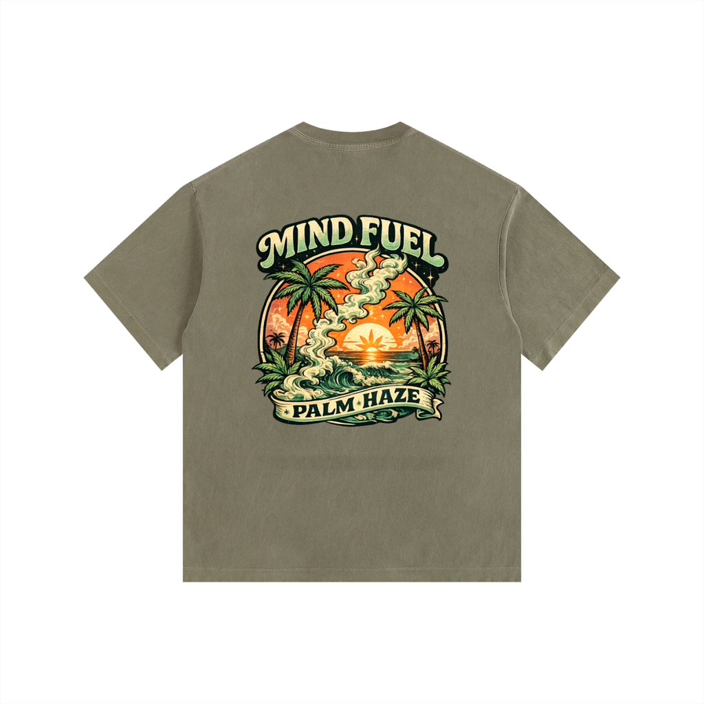 Vintage Washed Oversized Cotton T-Shirt