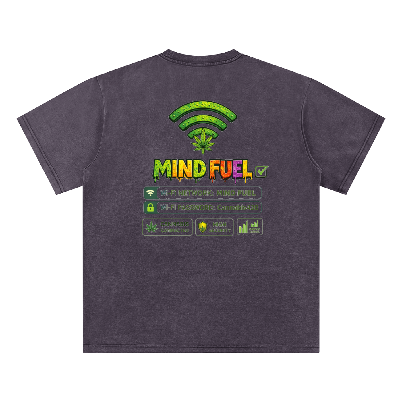 Bamboo Slub Snow Washed T-Shirt