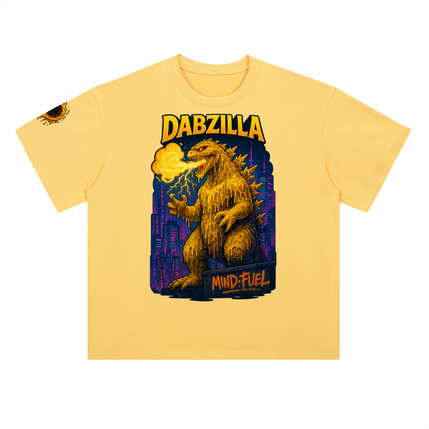 Heavyweight Drop Shoulder Cotton T-Shirt