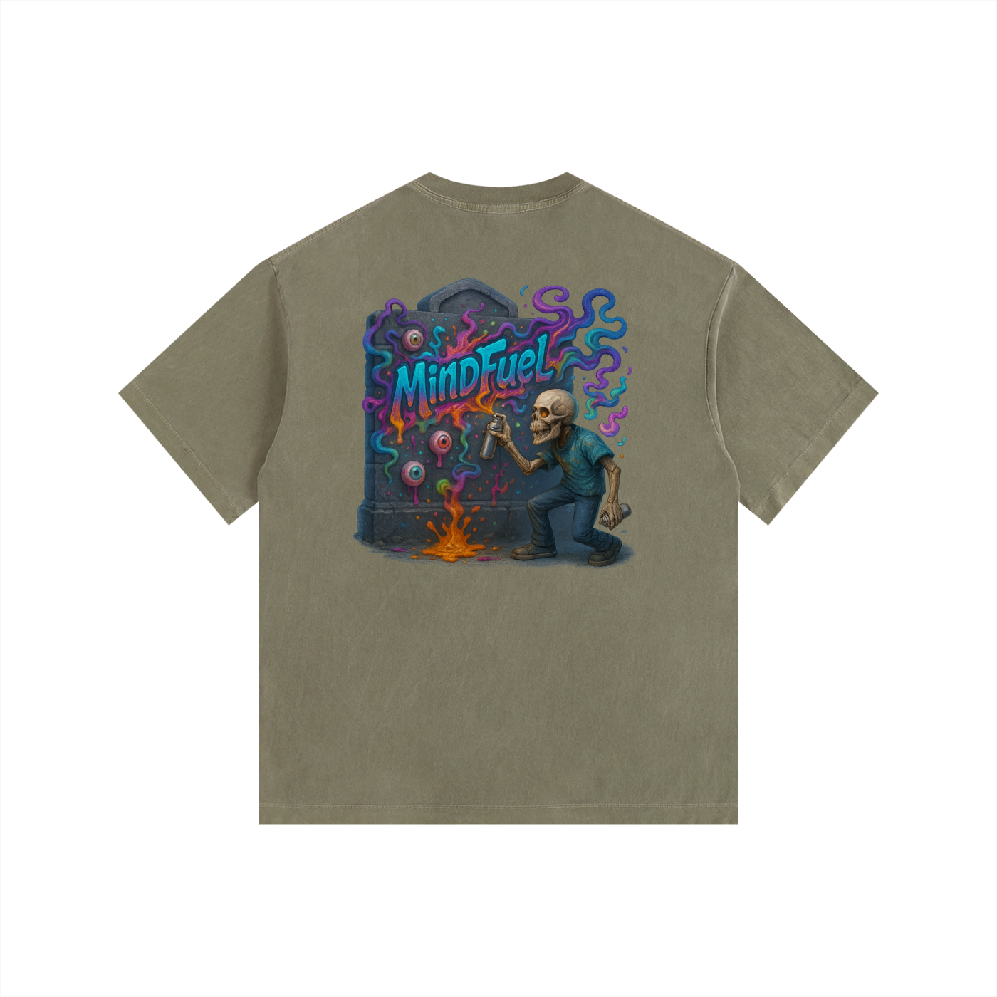 Vintage Washed Oversized Cotton T-Shirt
