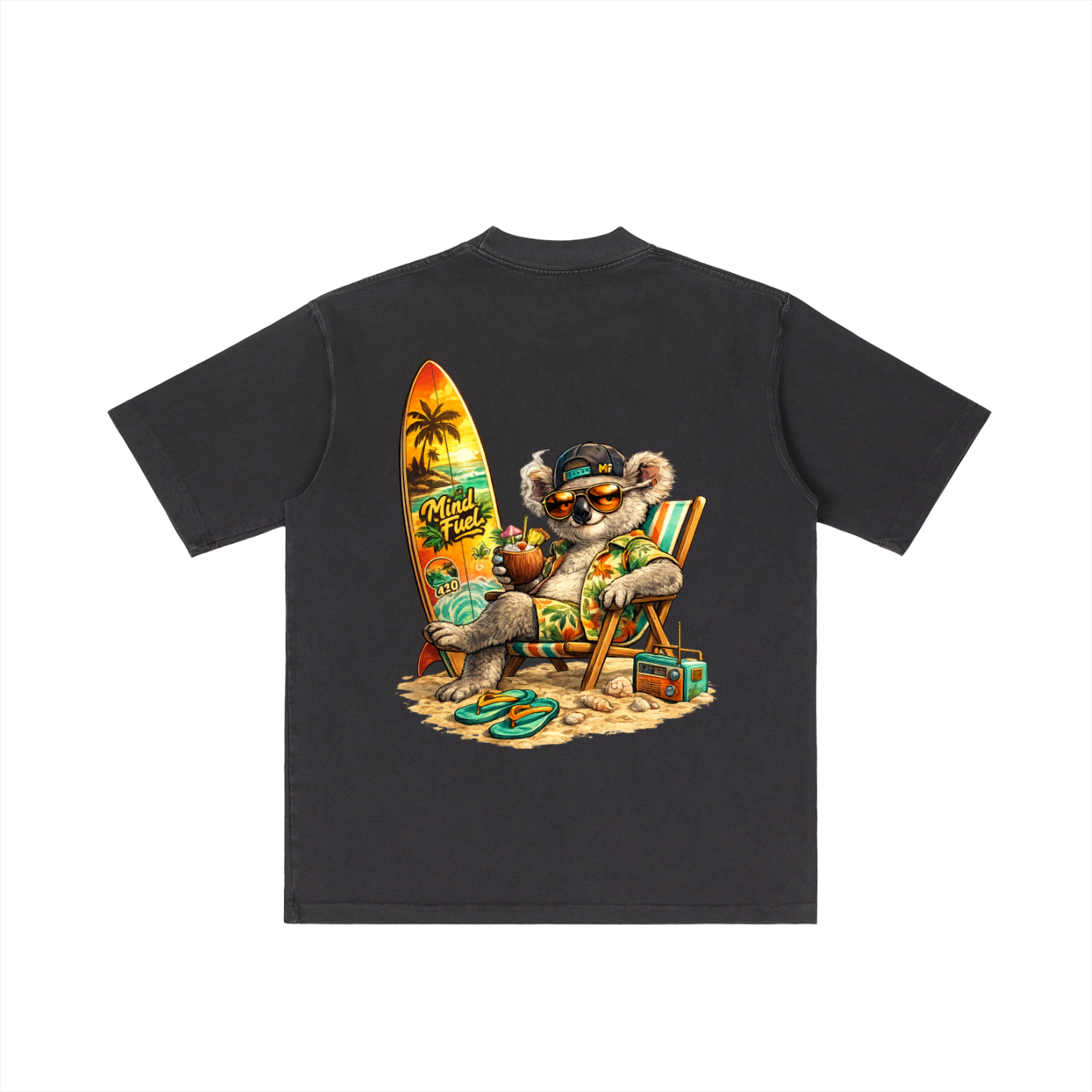 Vintage Wash Drop Shoulder T-shirt