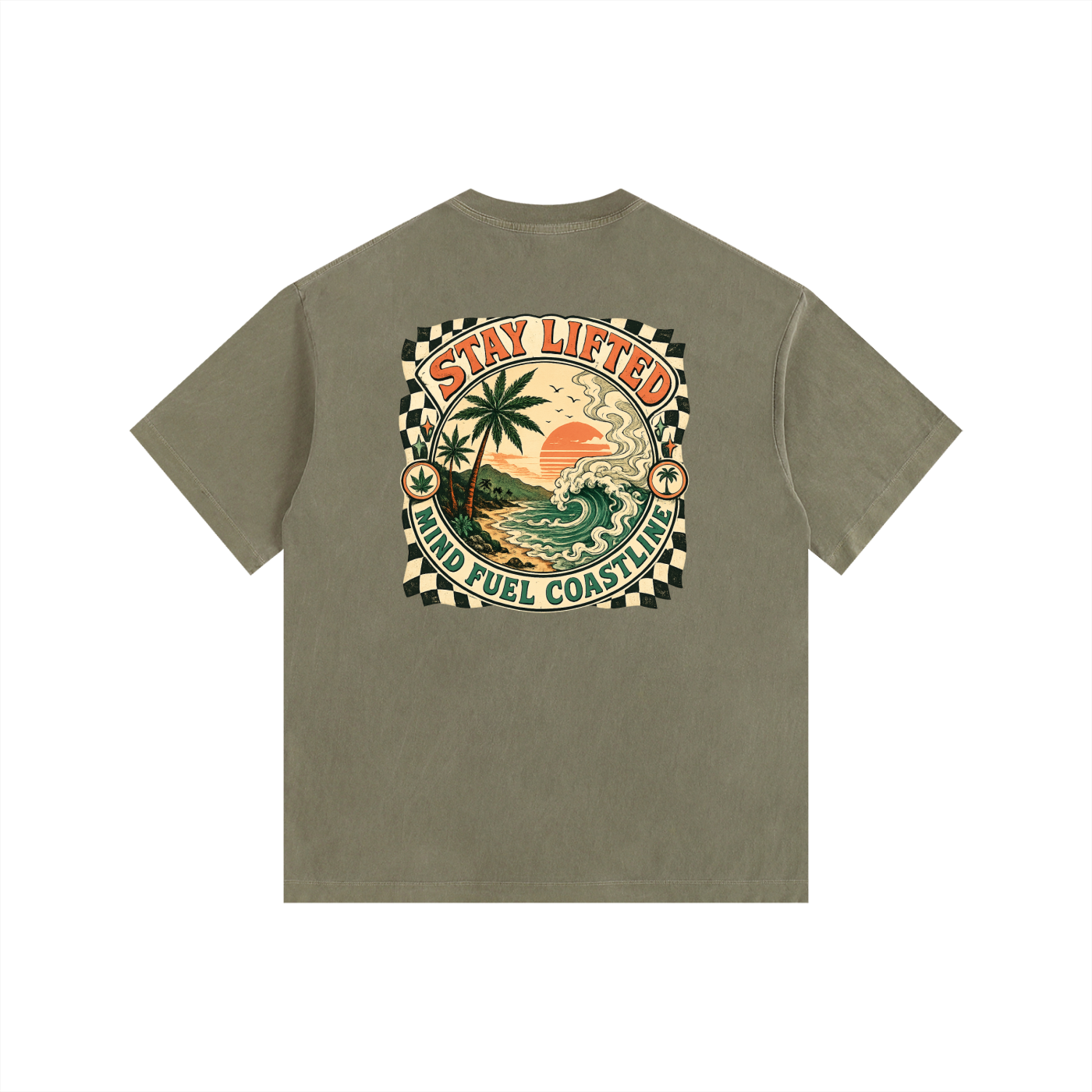 Vintage Washed Oversized Cotton T-Shirt
