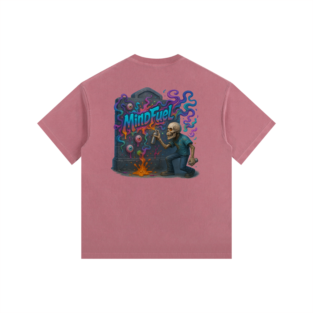 Vintage Washed Oversized Cotton T-Shirt