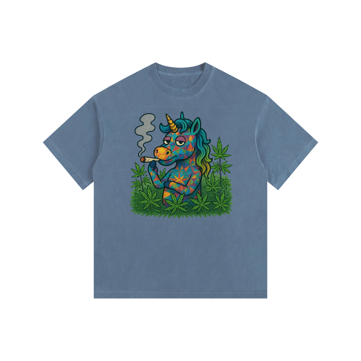 Vintage Washed Oversized Cotton T-Shirt