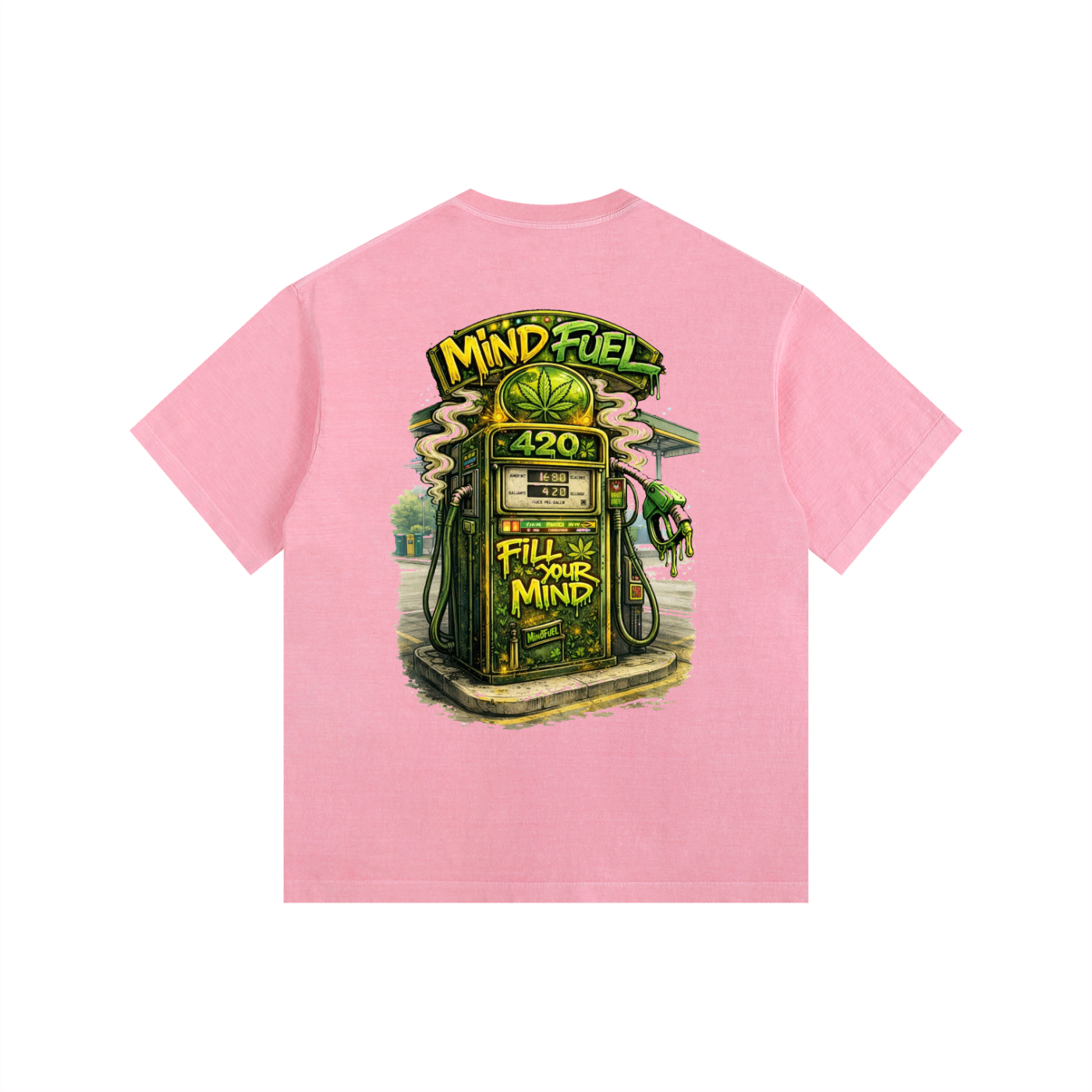 Vintage Washed Oversized Cotton T-Shirt