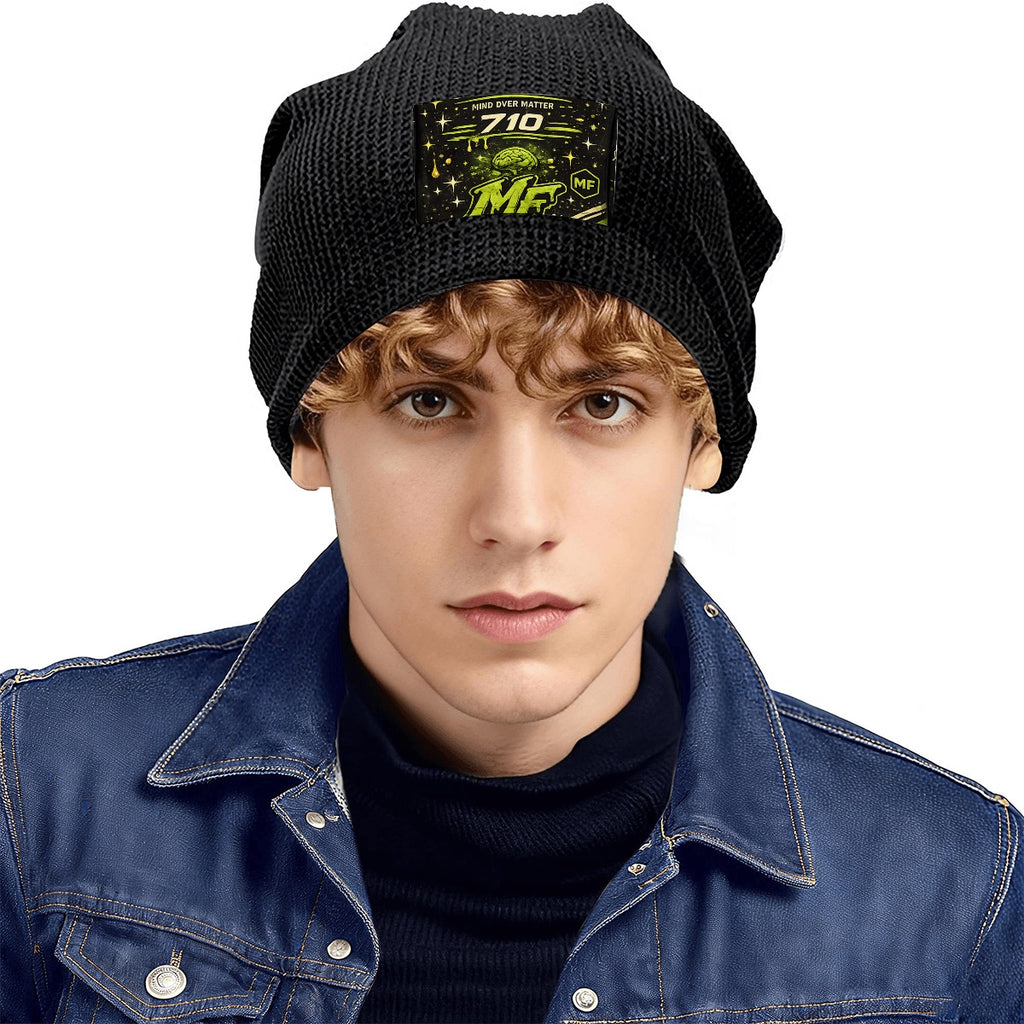 Waffle Knit Pullover Hat