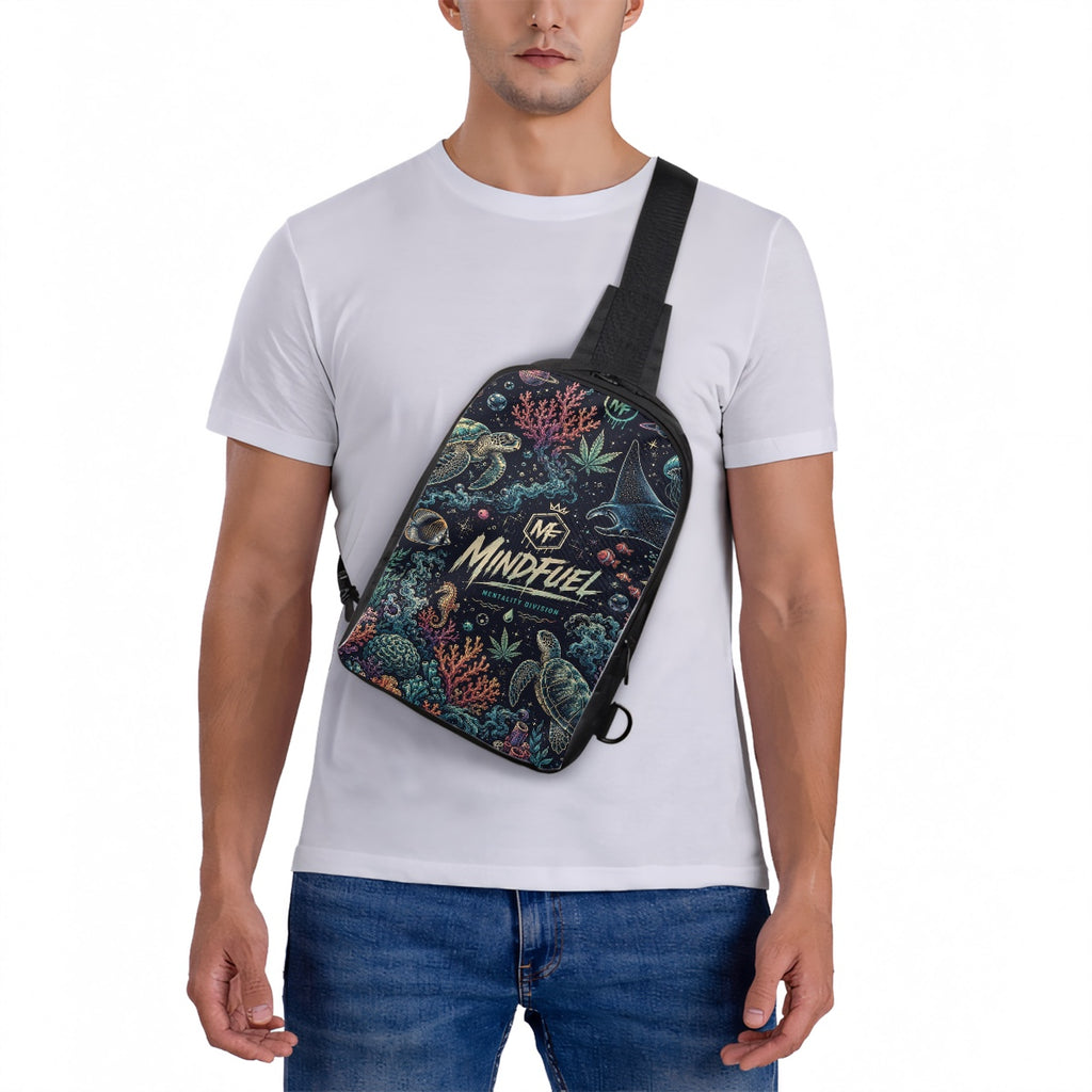 Double Layer CrossBody Bag Chest Bag