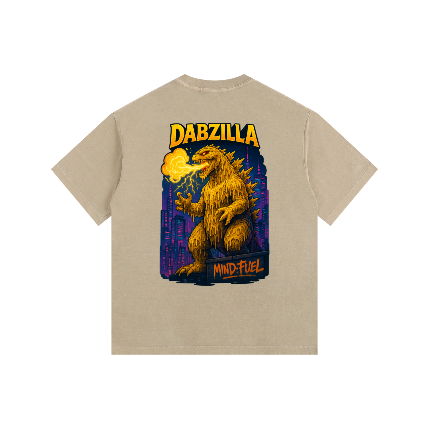 Vintage Washed Oversized Cotton T-Shirt