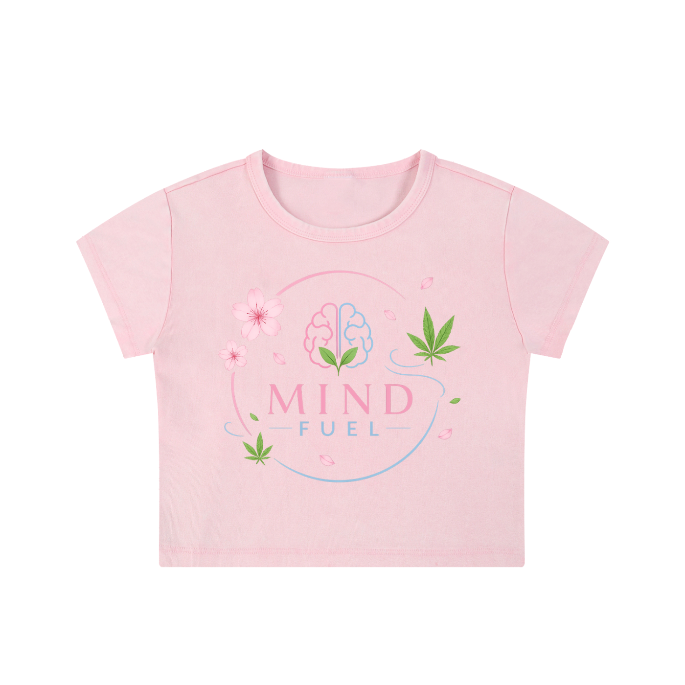 Snow Washed Crop Top