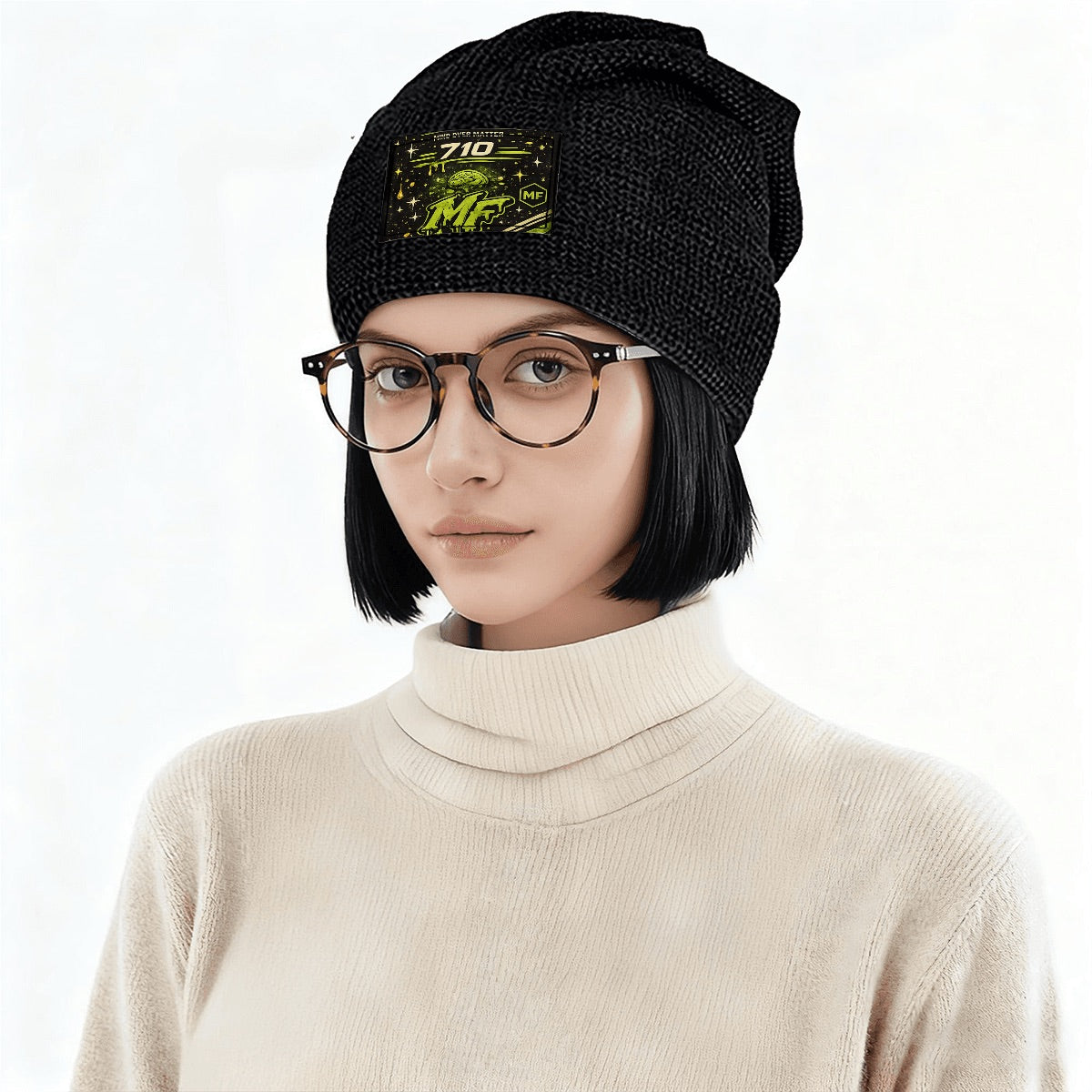 Waffle Knit Pullover Hat