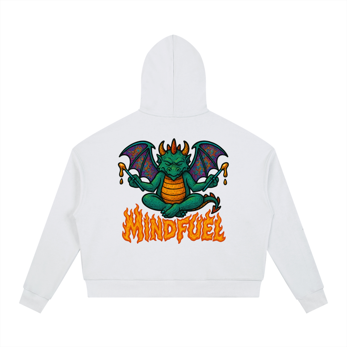 Contrast Drawstring Hoodie