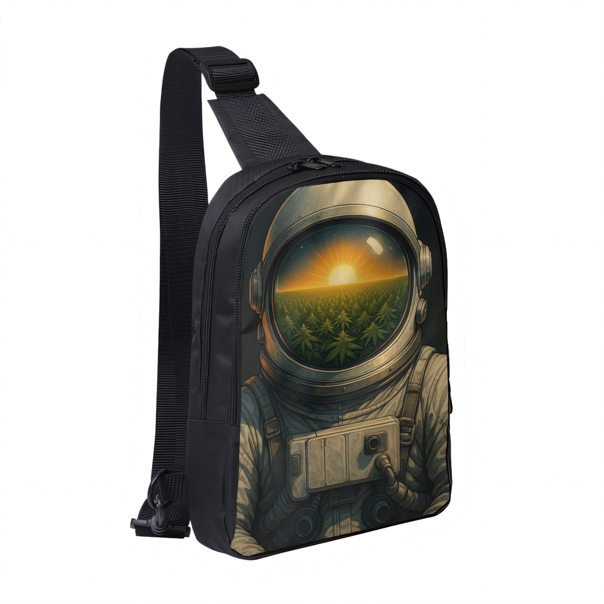 Double Layer CrossBody Bag Chest Bag