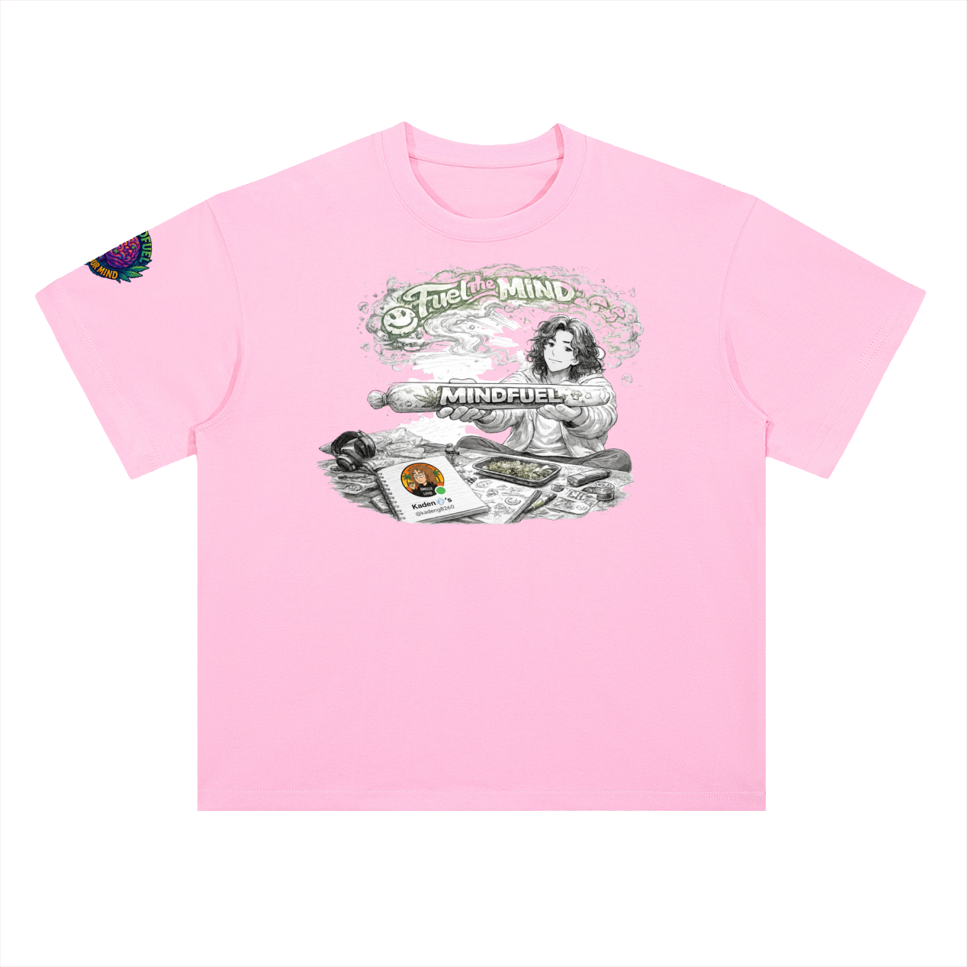 Heavyweight Drop Shoulder Cotton T-Shirt