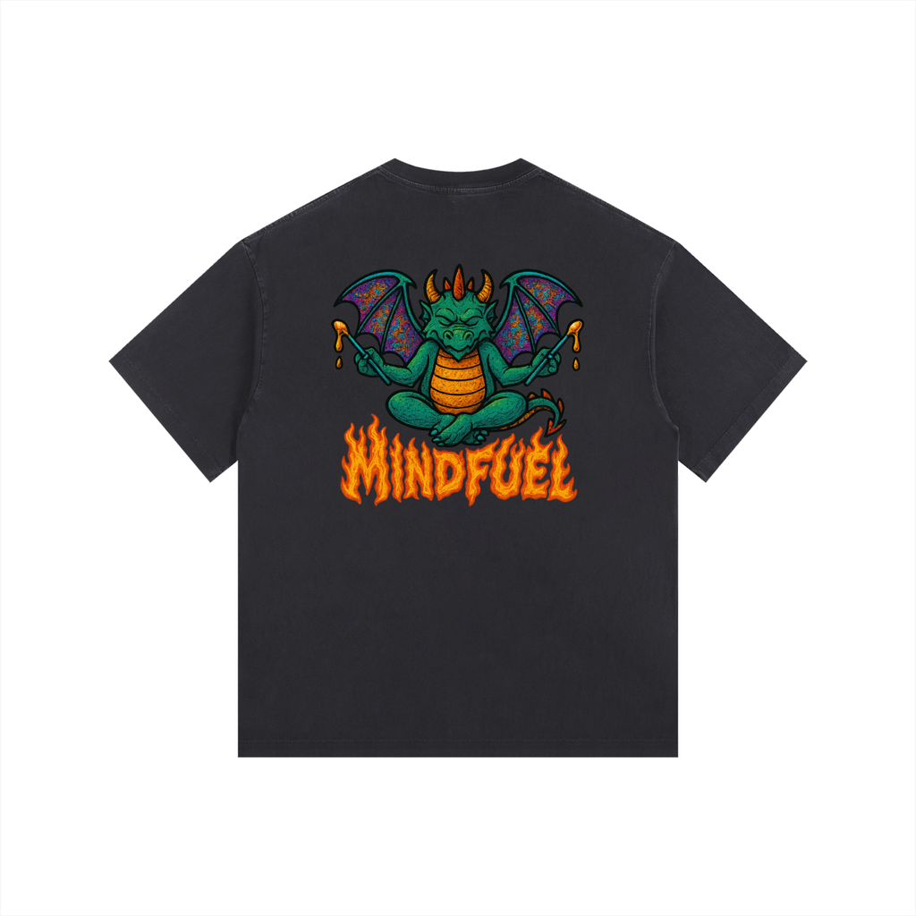Vintage Washed Oversized Cotton T-Shirt