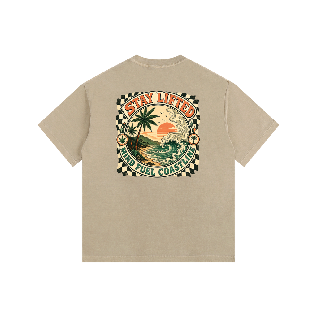 Vintage Washed Oversized Cotton T-Shirt
