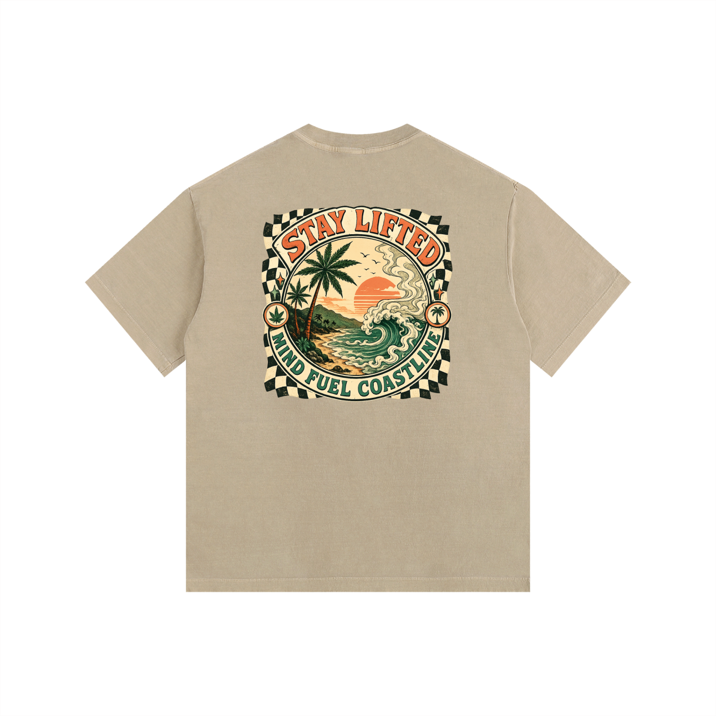 Vintage Washed Oversized Cotton T-Shirt