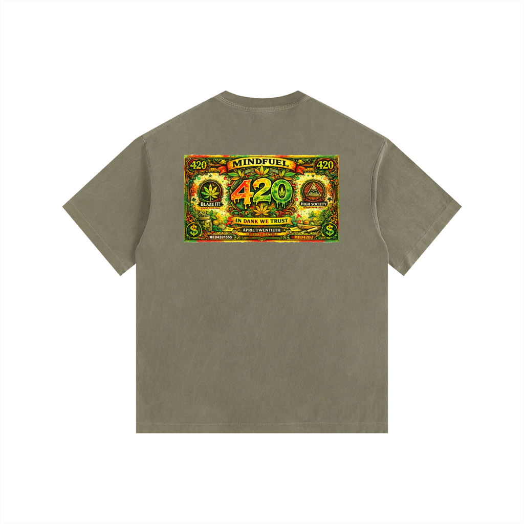 Vintage Washed Oversized Cotton T-Shirt