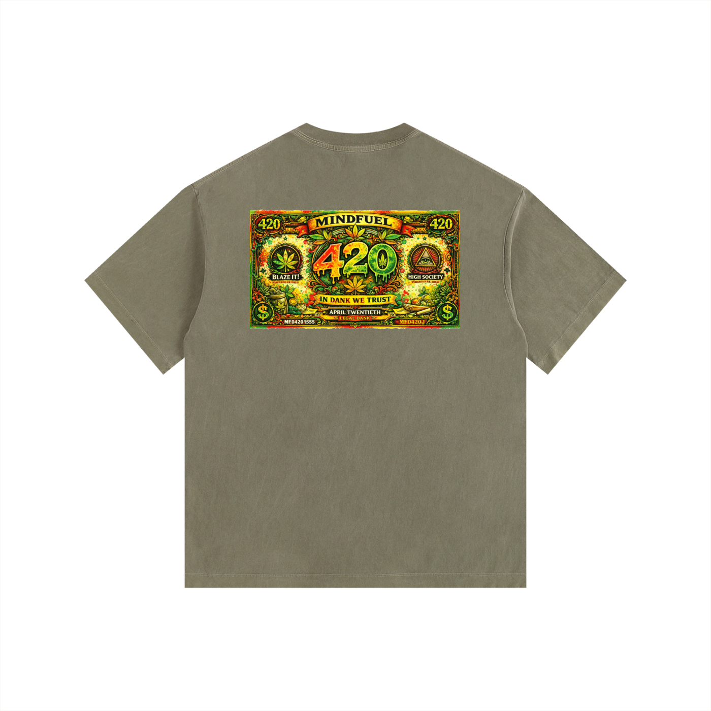 Vintage Washed Oversized Cotton T-Shirt