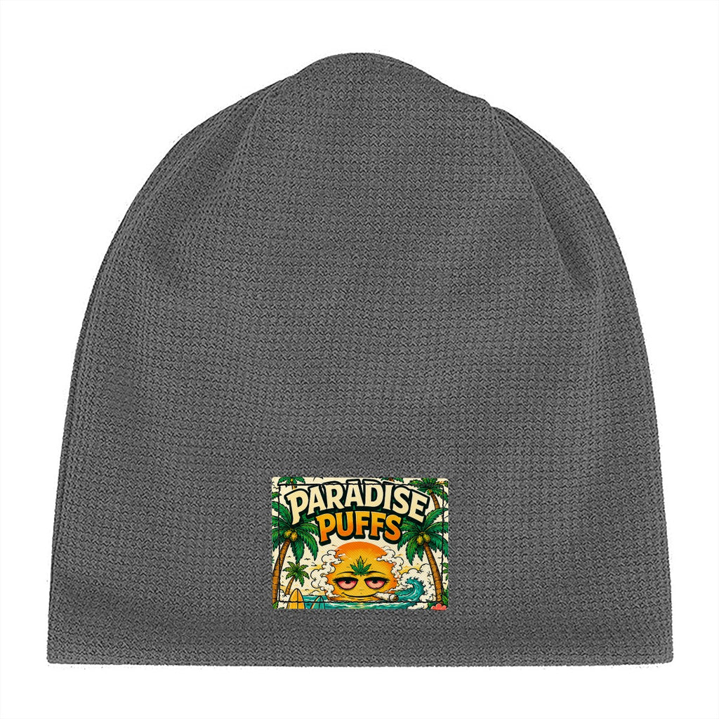 Waffle Knit Pullover Hat