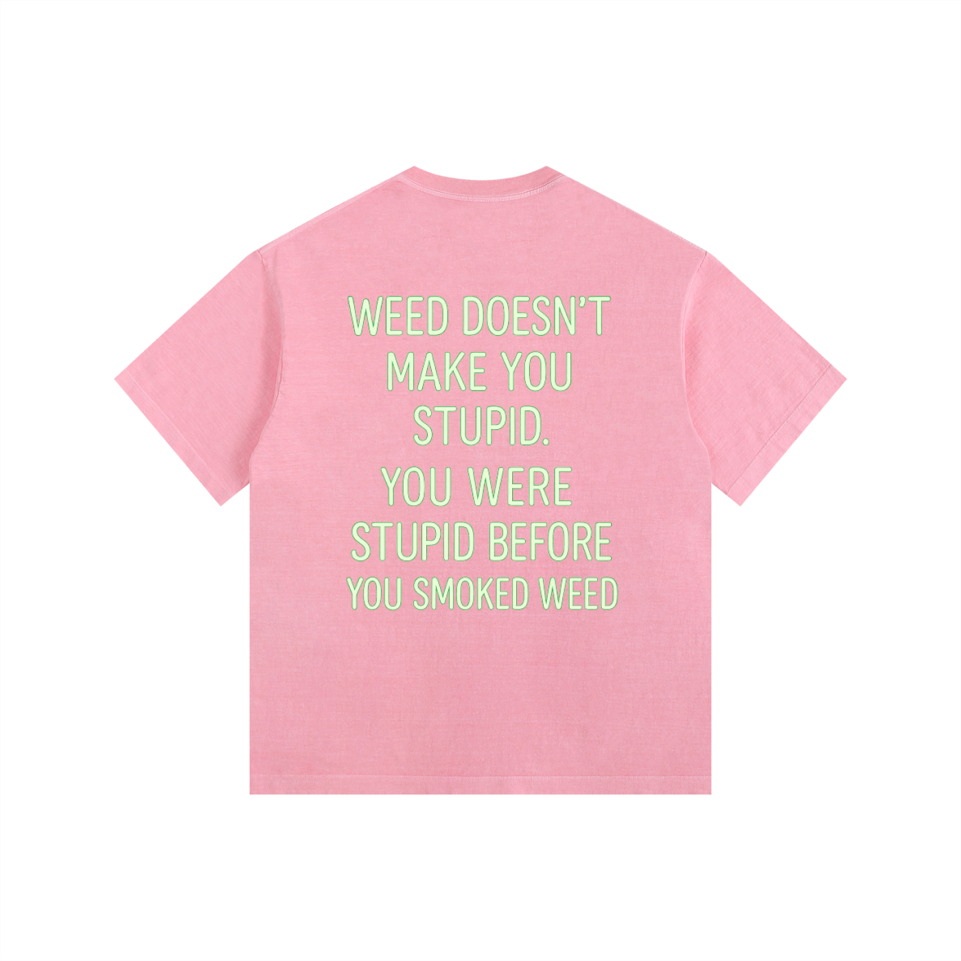 Vintage Washed Oversized Cotton T-Shirt