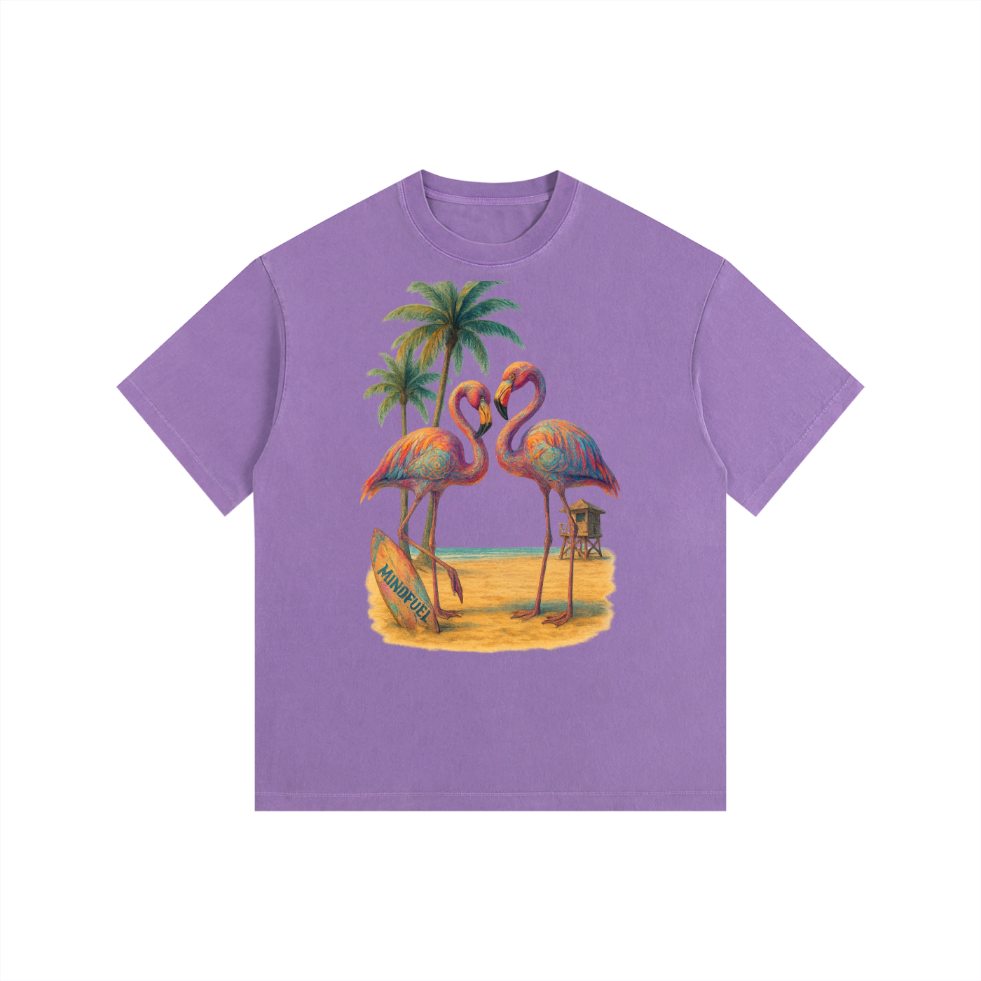Vintage Washed Oversized Cotton T-Shirt