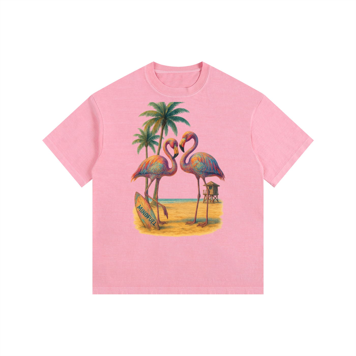 Vintage Washed Oversized Cotton T-Shirt
