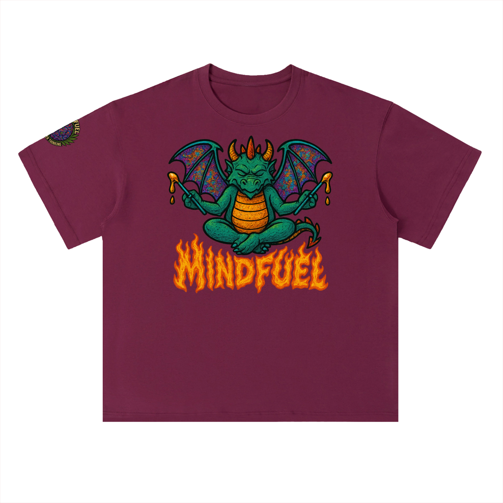 Heavyweight Drop Shoulder Cotton T-Shirt