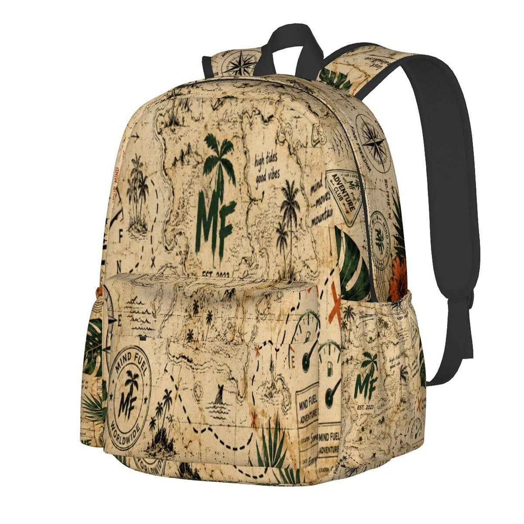 Large Capacity Oxford Backpack with Cloth Side Pockets 15CD0D1192FA44DA905099EC69368743