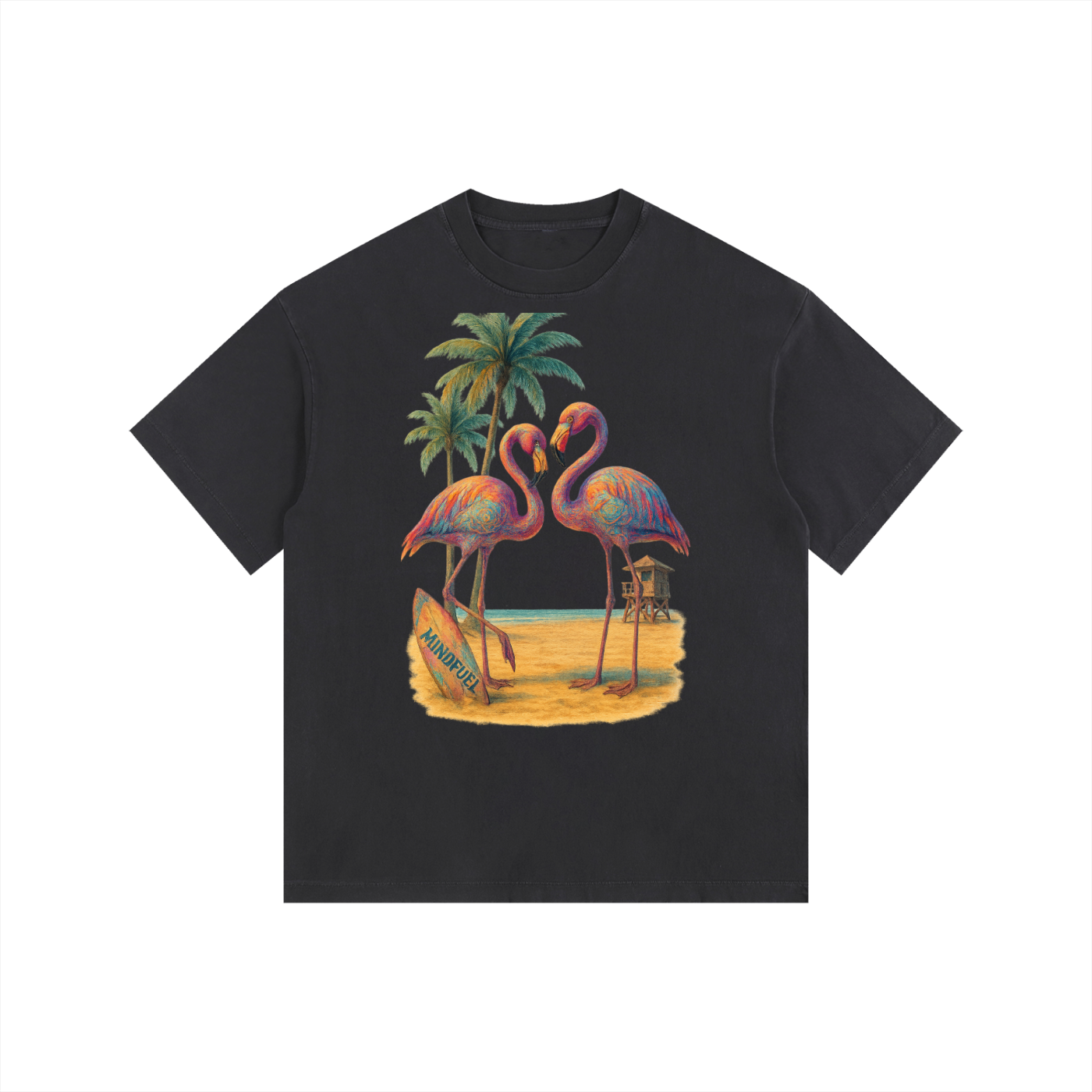 Vintage Washed Oversized Cotton T-Shirt