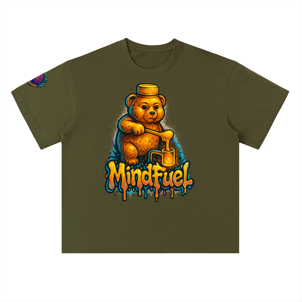 Heavyweight Drop Shoulder Cotton T-Shirt