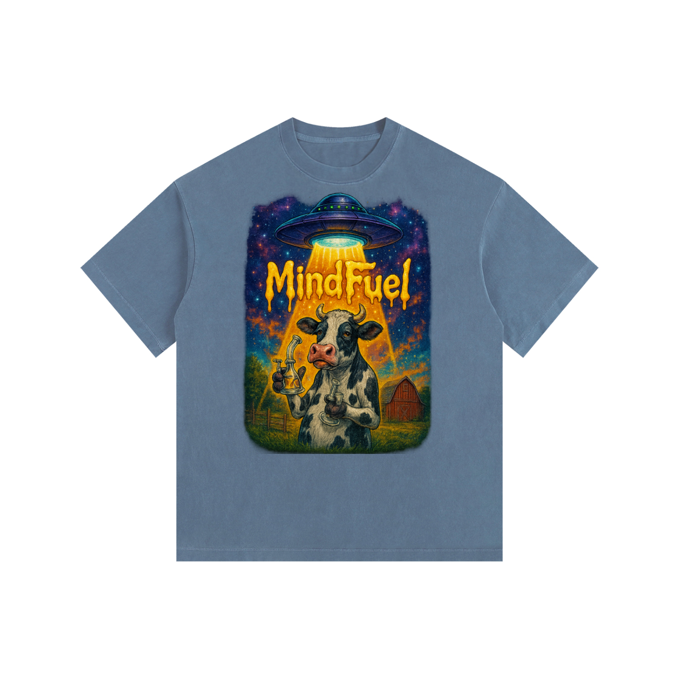 Vintage Washed Oversized Cotton T-Shirt