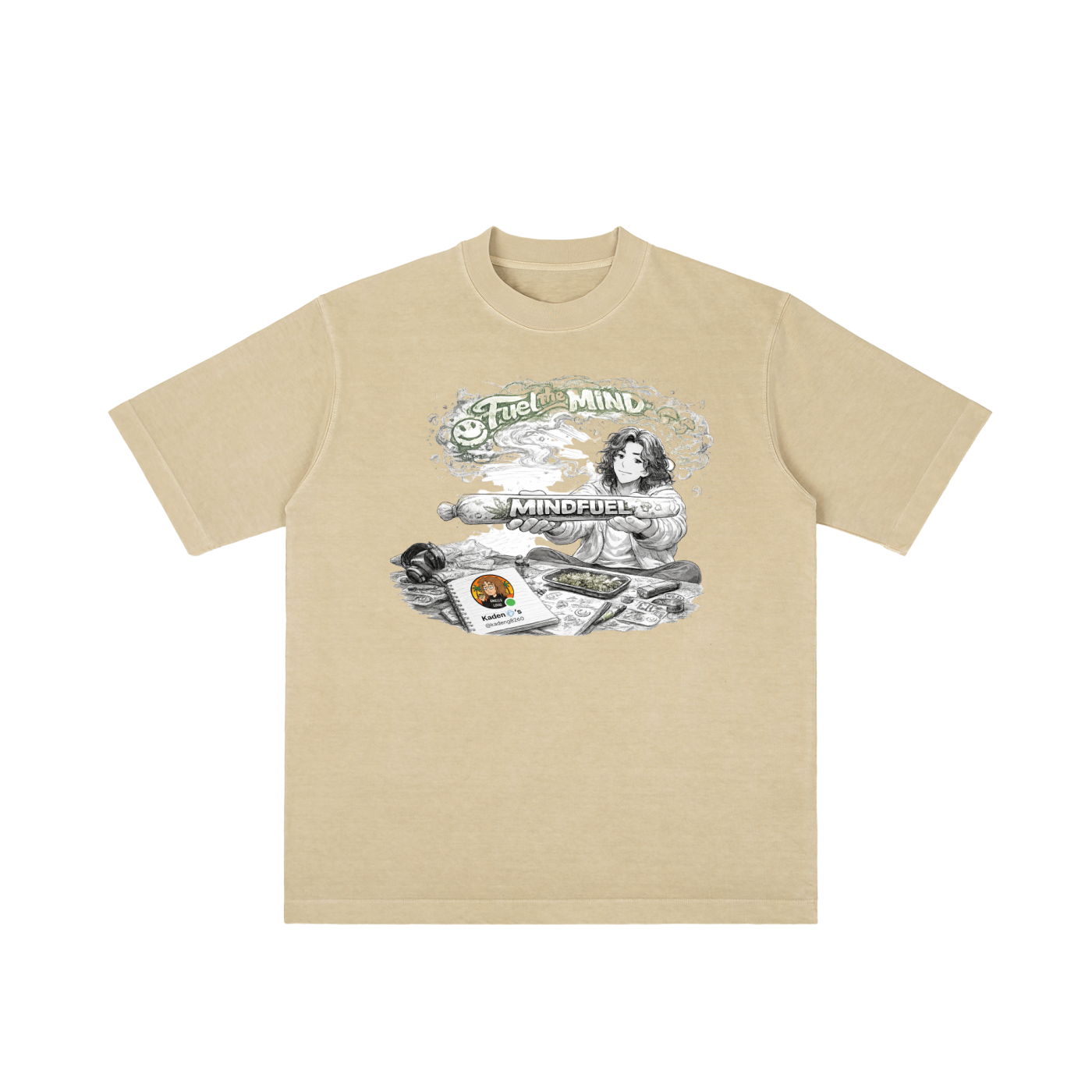 Vintage Wash Drop Shoulder T-shirt