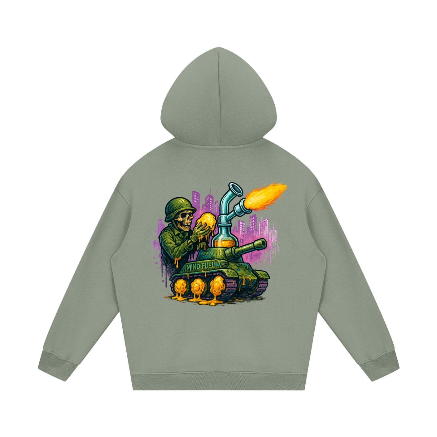 Streetwear Unisex Fleece Hoodie