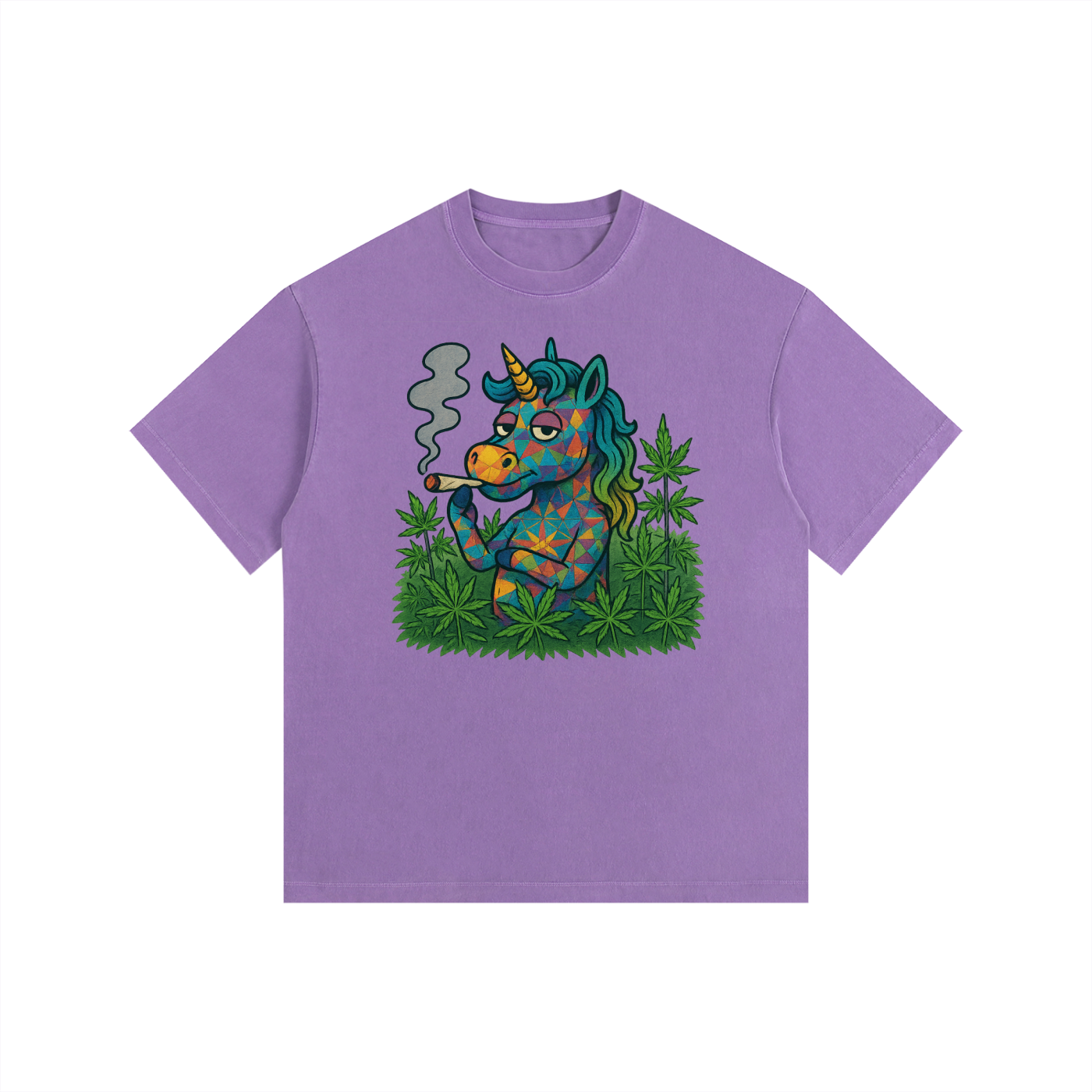Vintage Washed Oversized Cotton T-Shirt