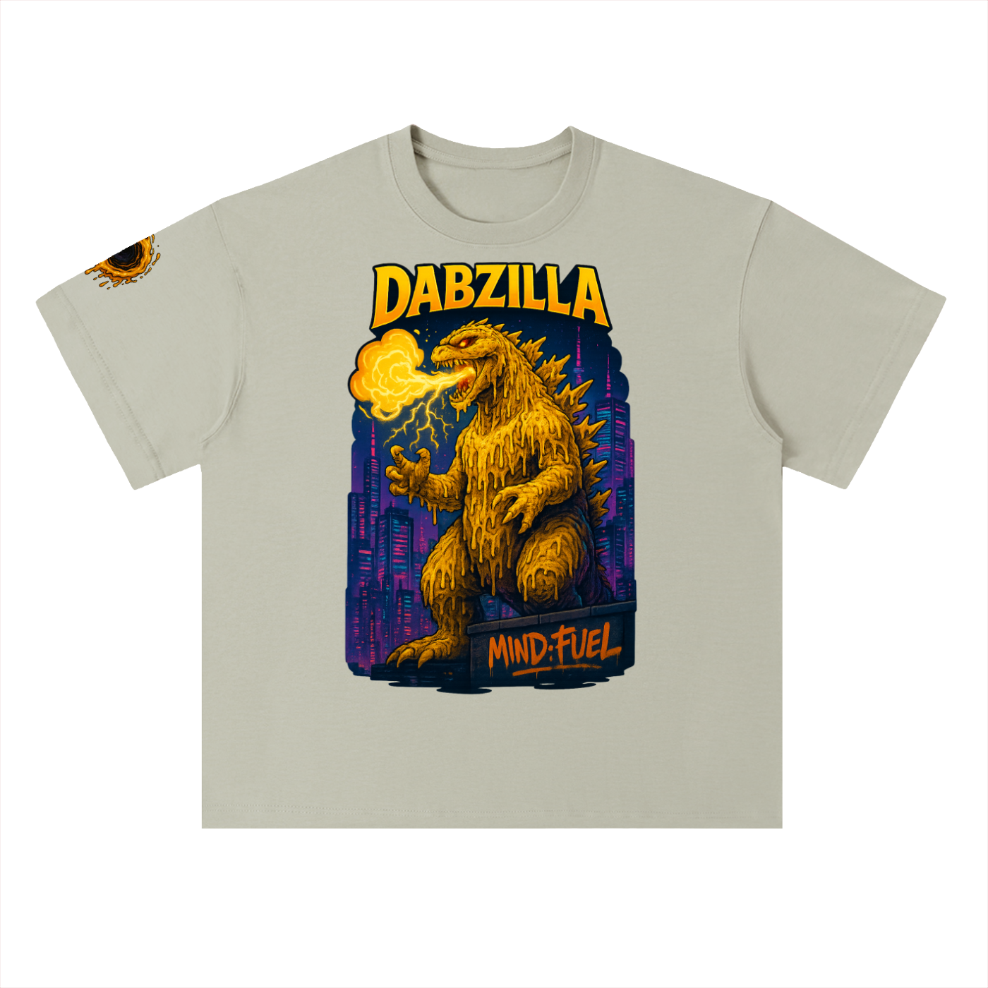 Heavyweight Drop Shoulder Cotton T-Shirt