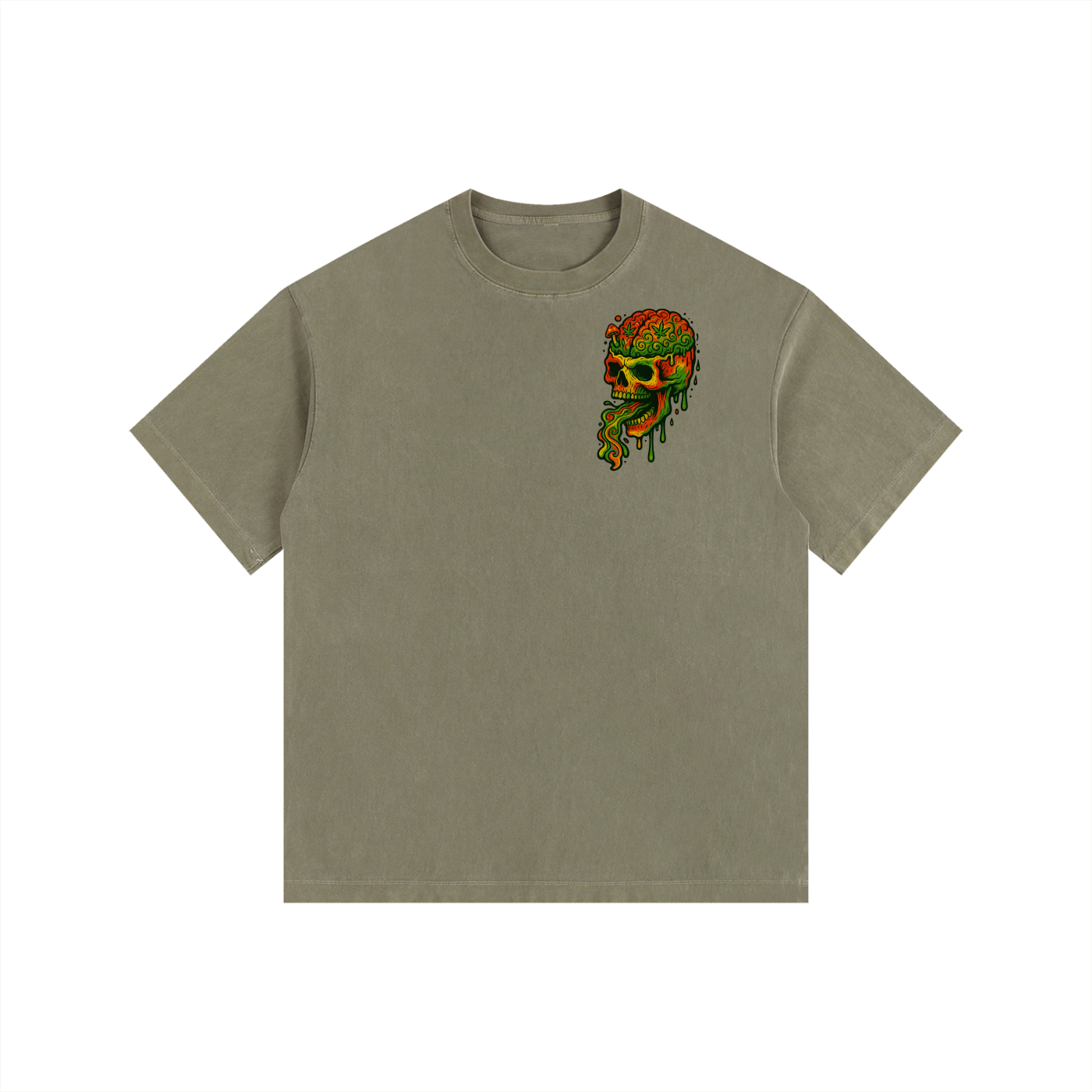 Vintage Washed Oversized Cotton T-Shirt
