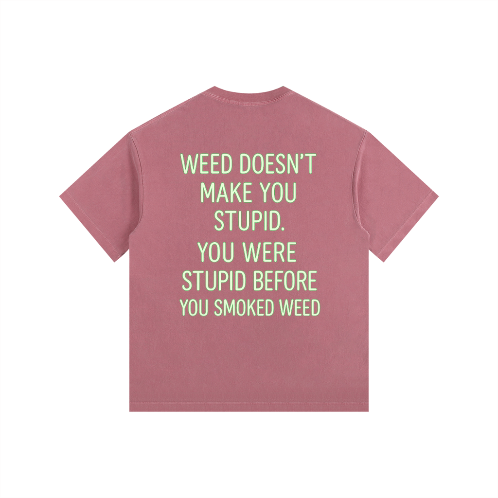 Vintage Washed Oversized Cotton T-Shirt