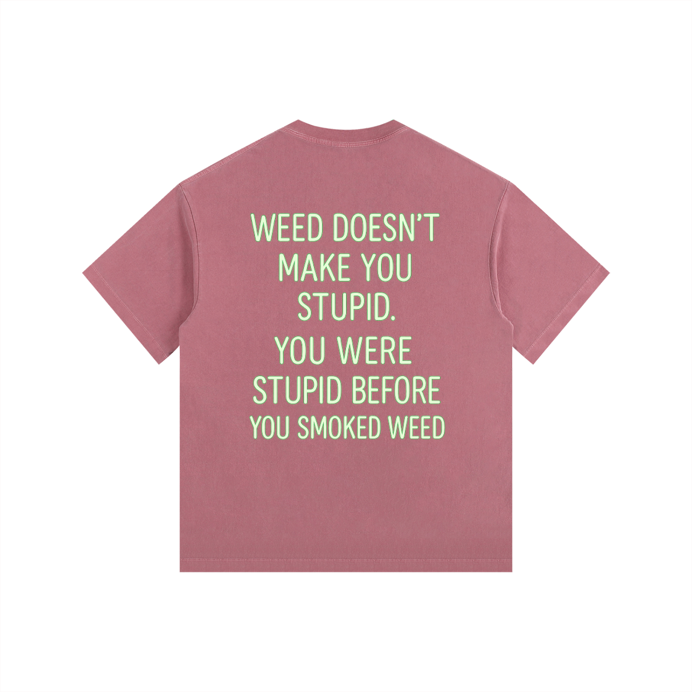 Vintage Washed Oversized Cotton T-Shirt