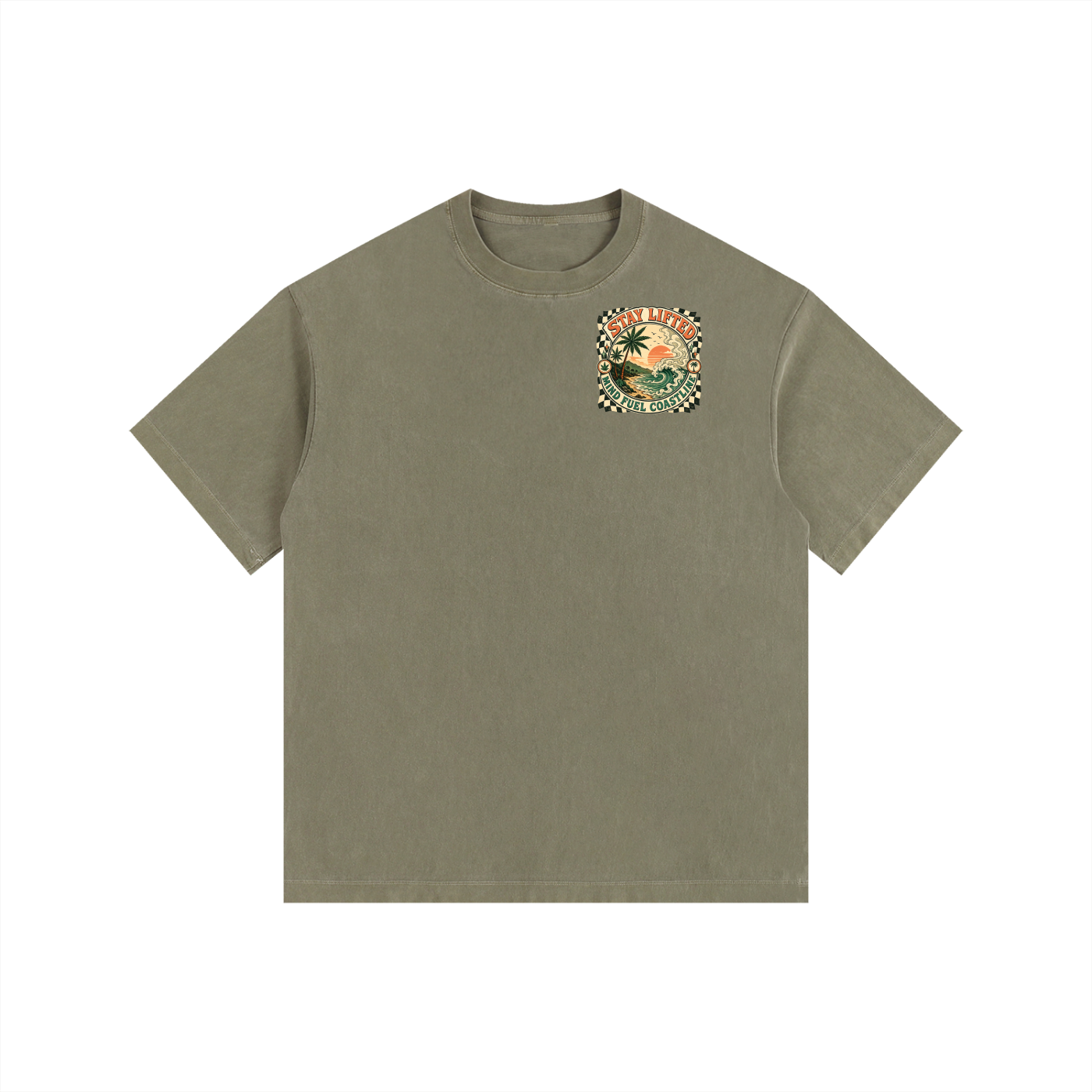 Vintage Washed Oversized Cotton T-Shirt