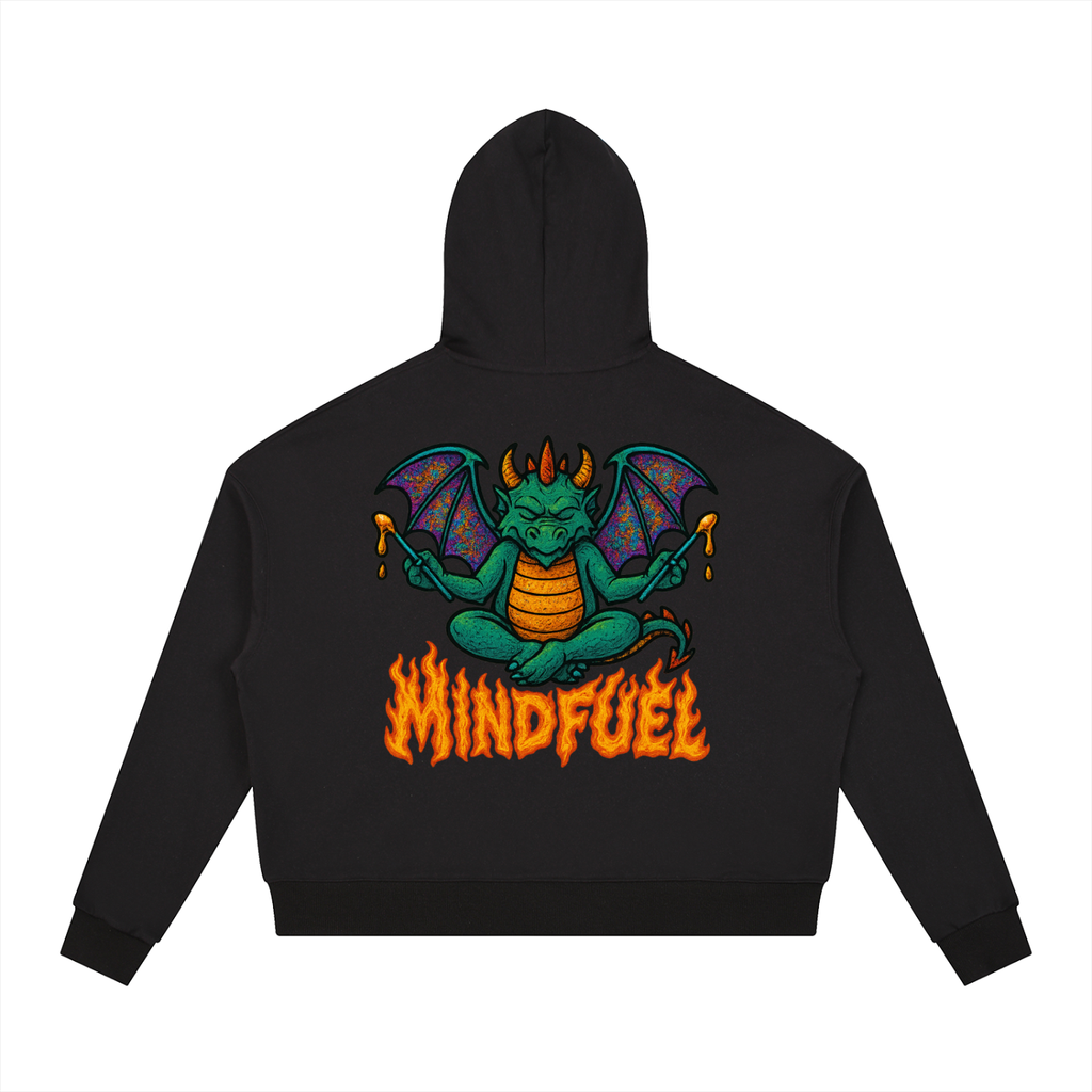 Contrast Drawstring Hoodie